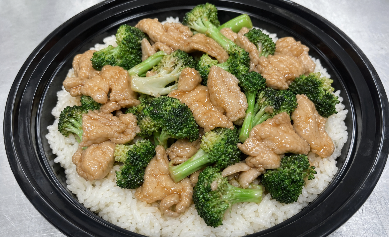 Chicken & Broccoli over Rice